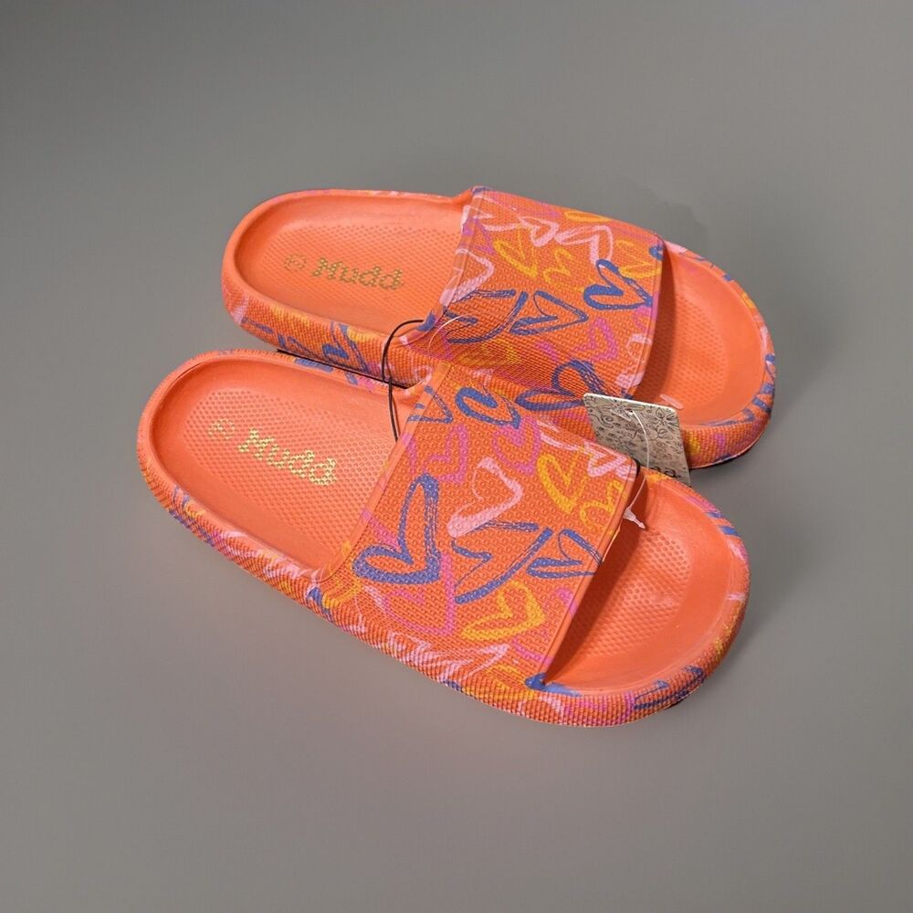 Womens Cozy Pillow Slides Anti-Slip AlohaSandals Slippers Outdoor Summer Sz 7
